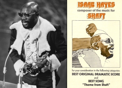 Isaac Hayes. Az első fekete zenész, aki Oscar díjat kapott