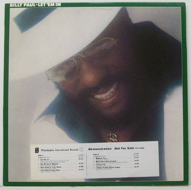 billypaul let em in